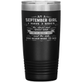 "September Girls 3 sides" Tumbler. Buy For Family & Friends. Save Shipping.