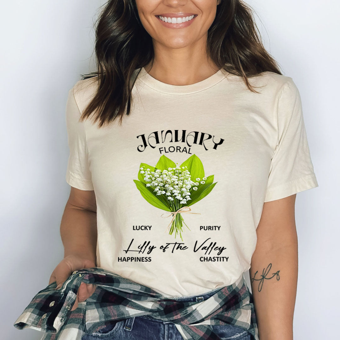 Lilly Of The Valley (January) - Bella Canvas