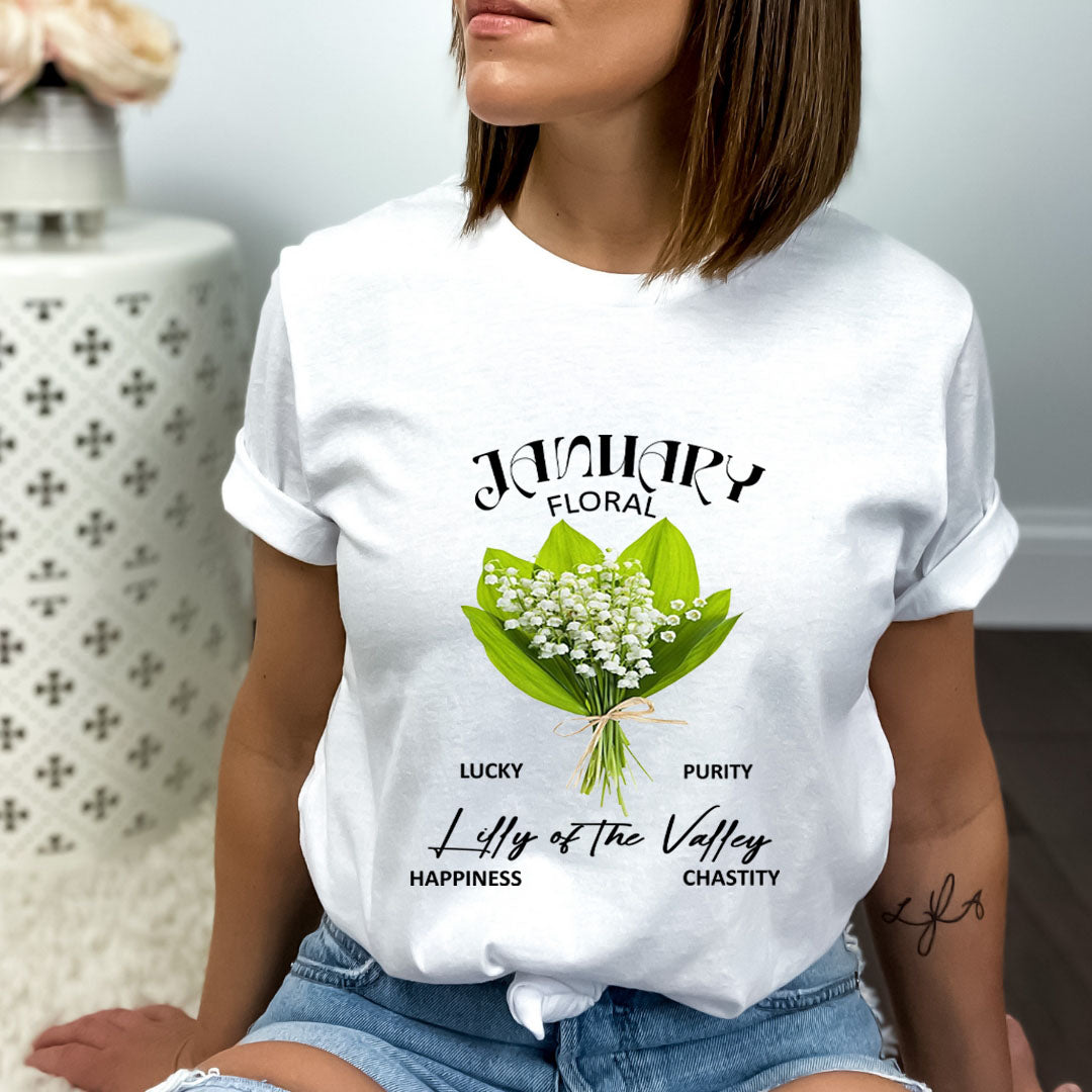Lilly Of The Valley (January) - Bella Canvas