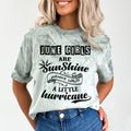 June Girls Are Sunshine - Unisex Tie-Dye Colorblast T-Shirt