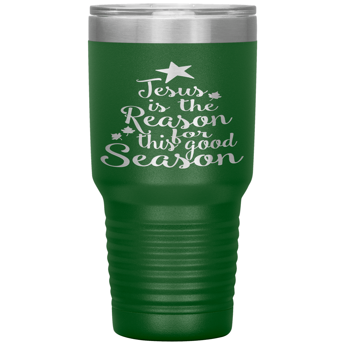 "JESUS IS THE REASON FOR THIS GOOD SEASON" Tumbler. Buy For Family & Friends. Save Shipping.
