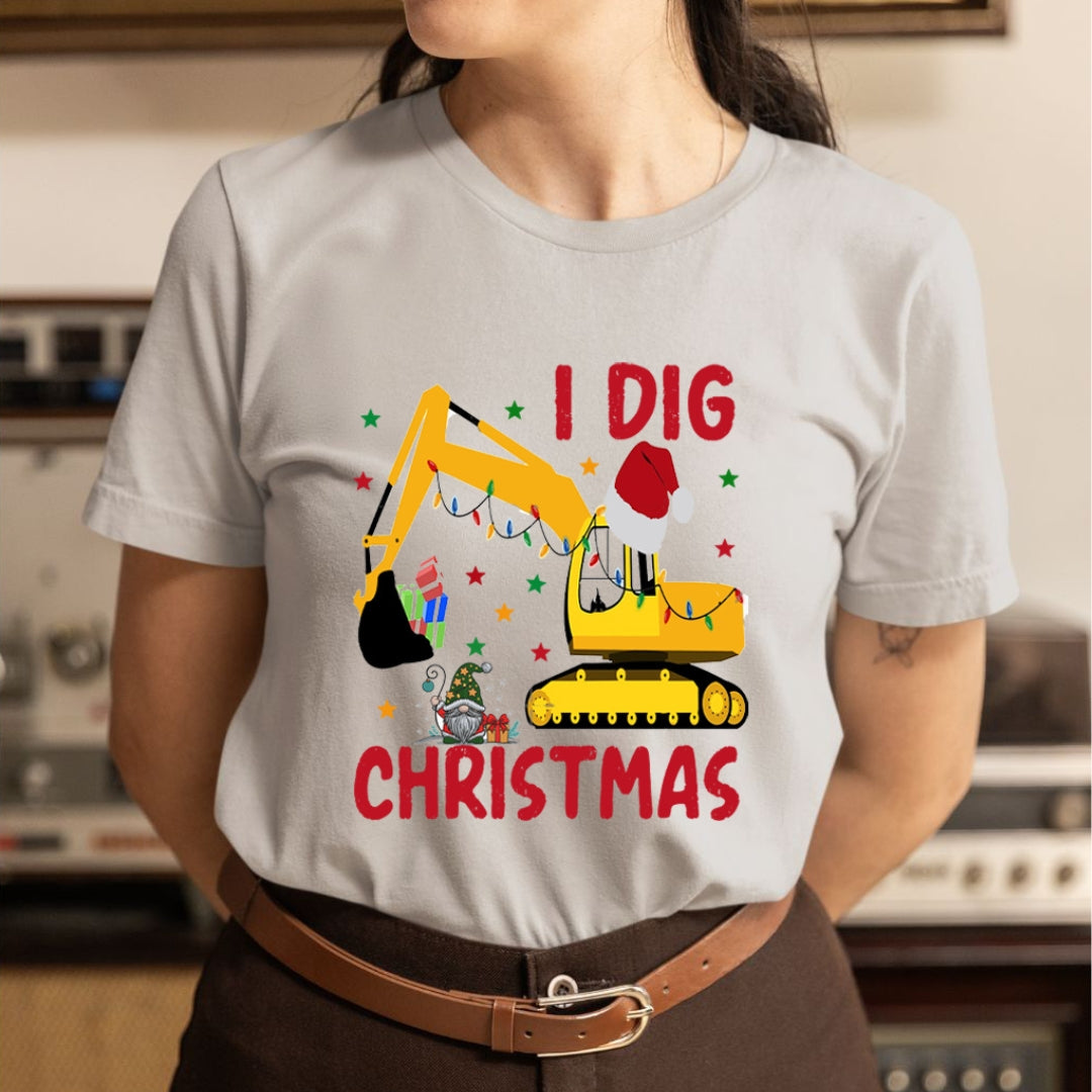 I Dig Christmas - Unisex T-Shirt