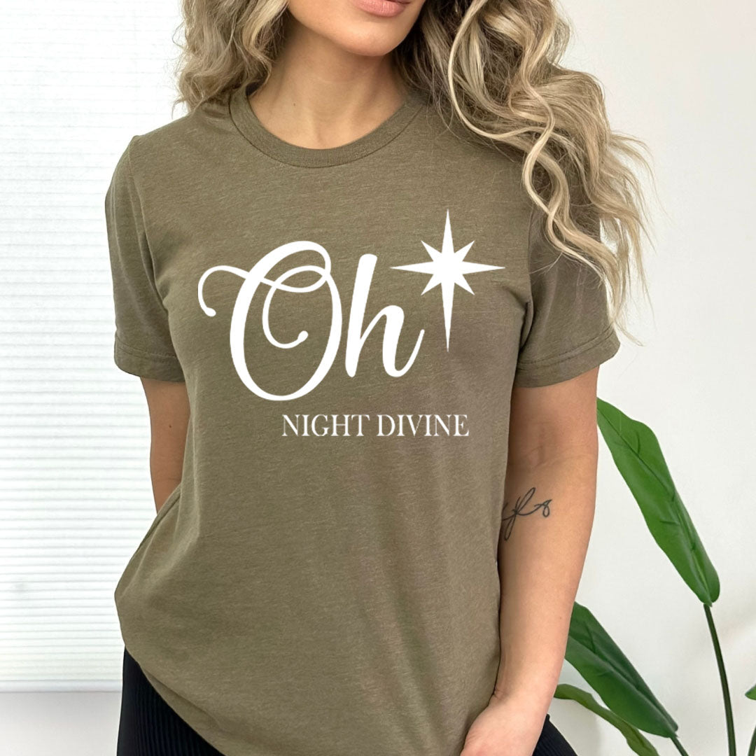 Oh Night Divine - Bella canvas