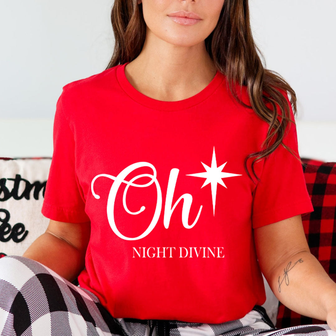 Oh Night Divine - Bella canvas