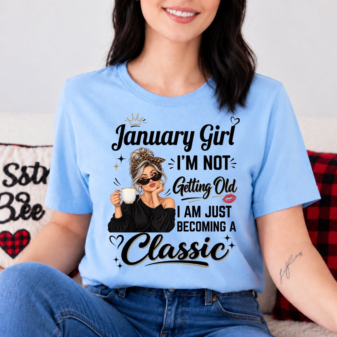 January Girl A Classic - Bella Canvas