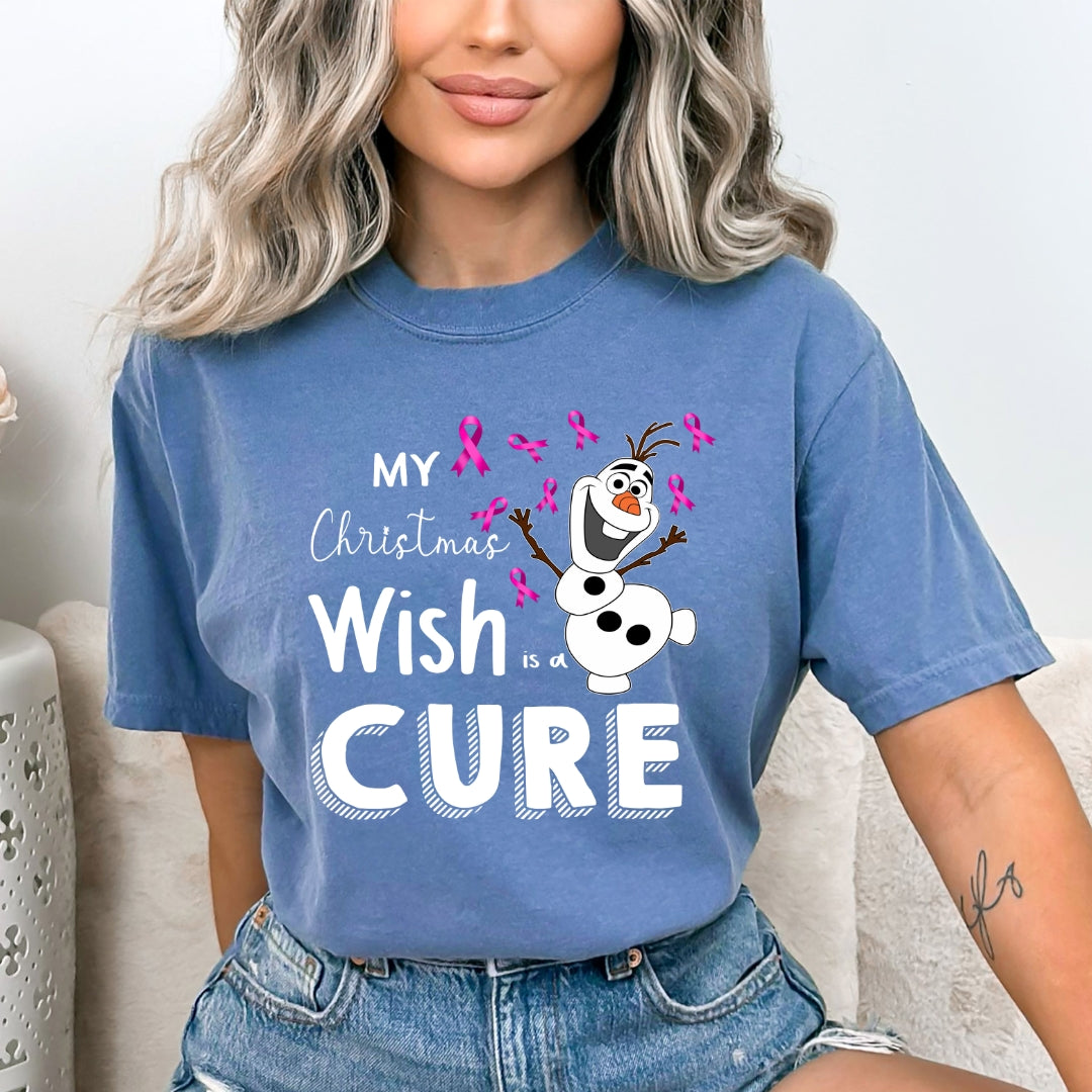 My Christmas Wish Is A Cure - Bella Canvas