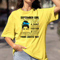 September Girl (Speaks Fluent Sarcasm) - Bella Canvas