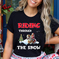Riding Through The Snow - Bella canvas