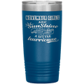 "November Girls are Sunshine Mixed With Little Hurricane" Tumbler. Buy For Family & Friends. Save Shipping.
