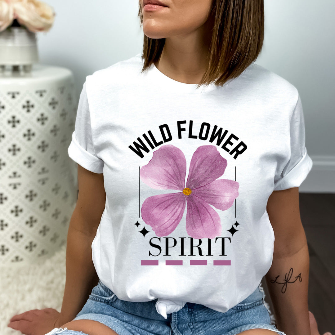 Wild Flower Spirit - Bella canvas