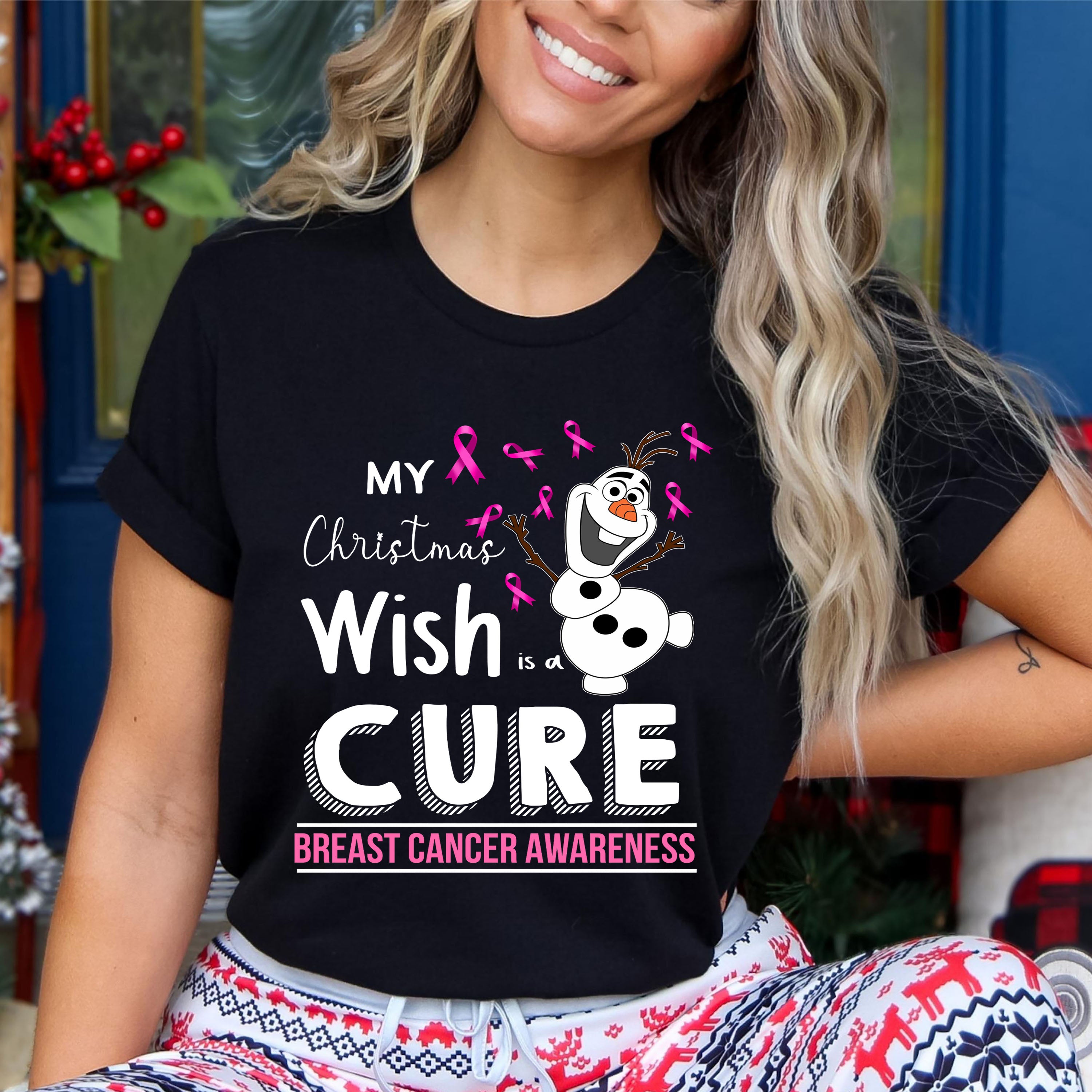 Cure Breast Cancer Awareness - Bella canvas
